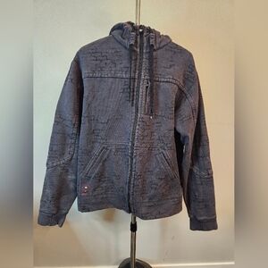 Lululemon Men's Hoodie. Black $ Grey. Measurements in pictures